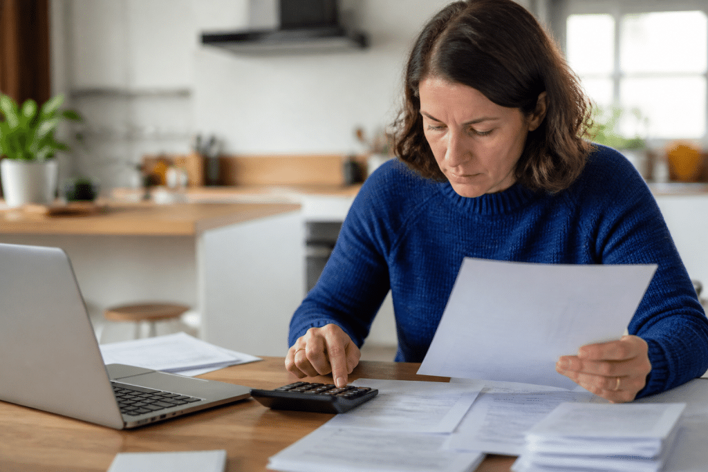 Tableau barème fiscal avec tranches progressives et taux d'imposition croissants